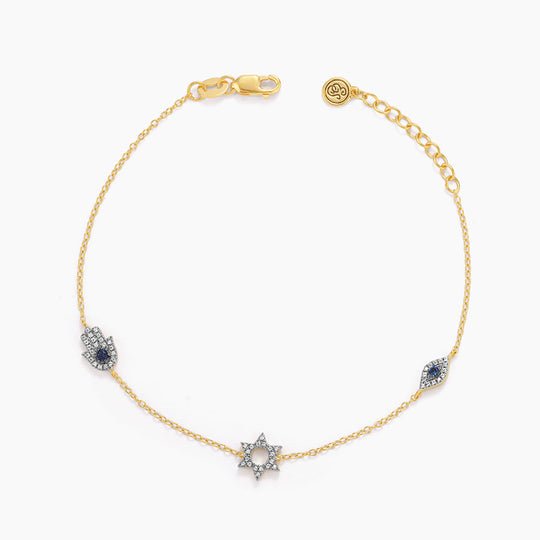 Eye Of Protection Chain Bracelet