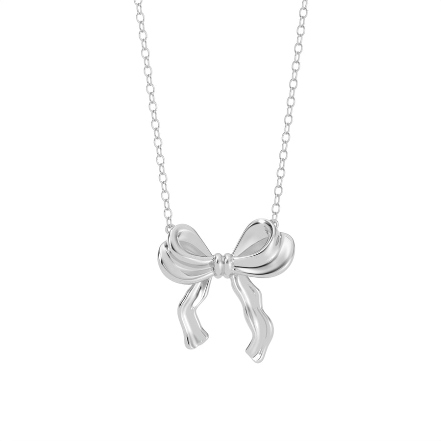 Large Bow Necklace