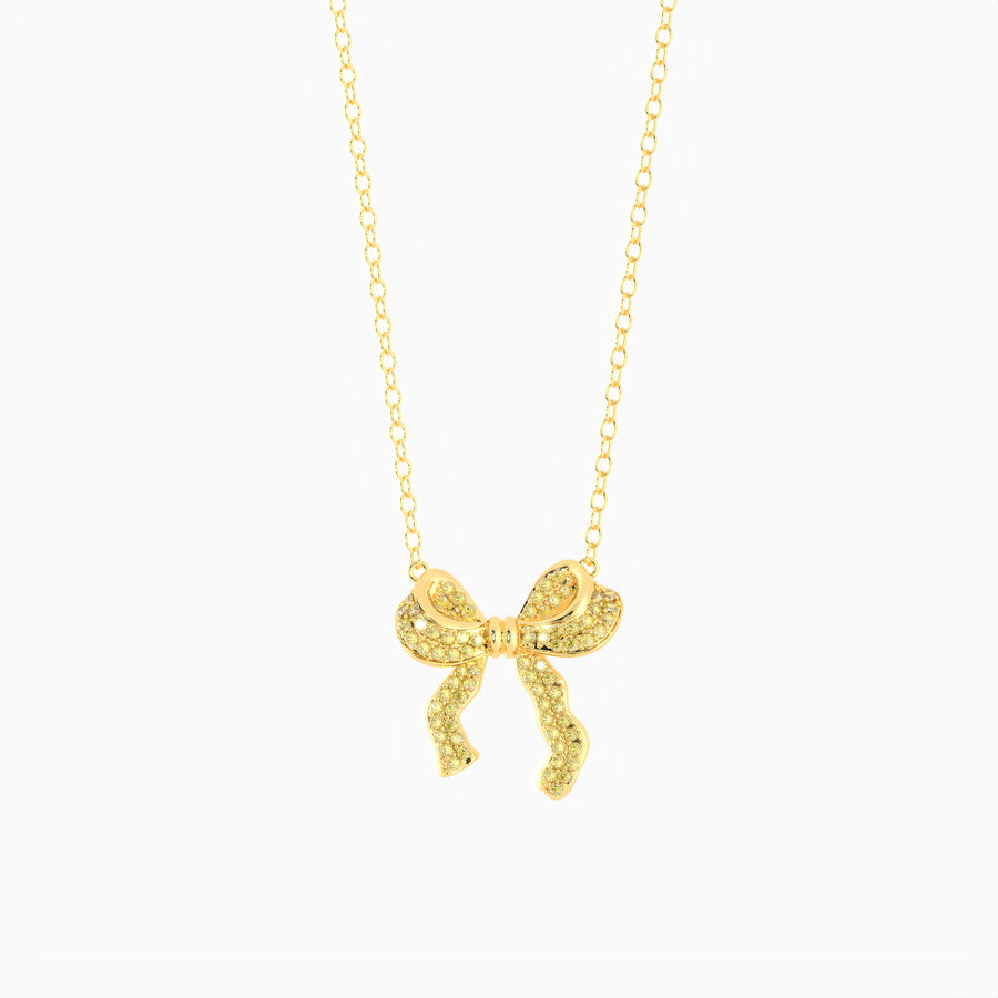 Medium Bow Necklace