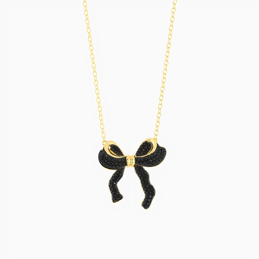 Large Bow Necklace