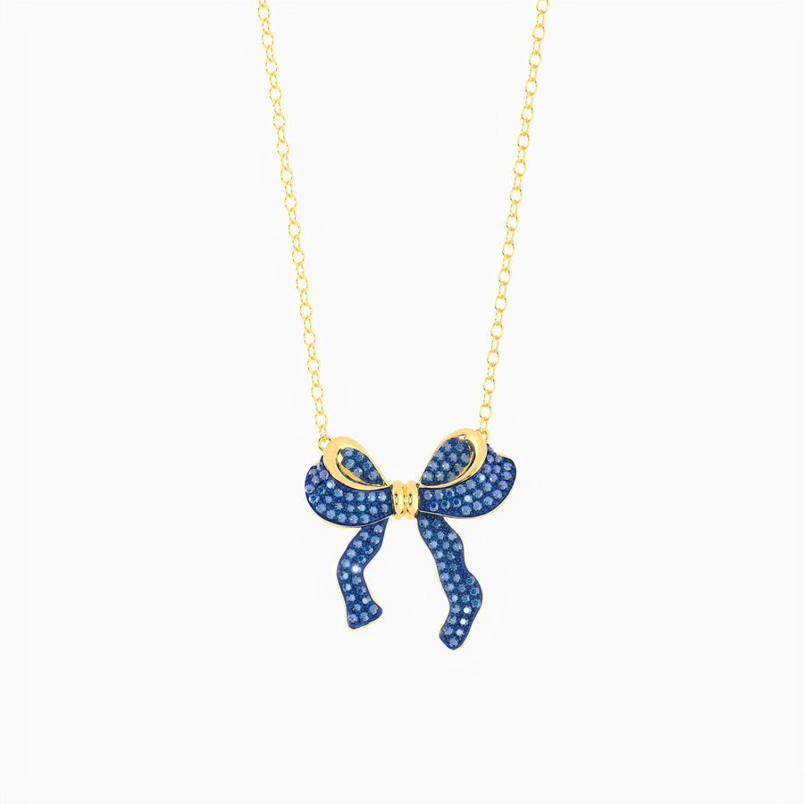 Large Bow Necklace