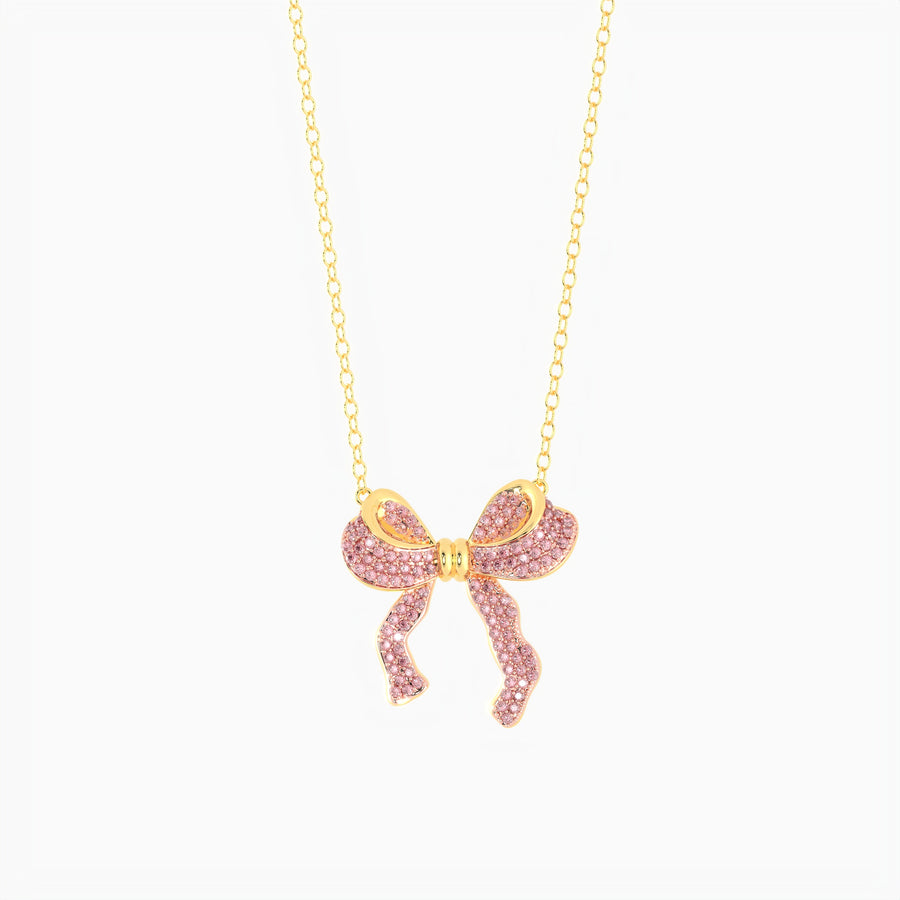 Large Bow Necklace