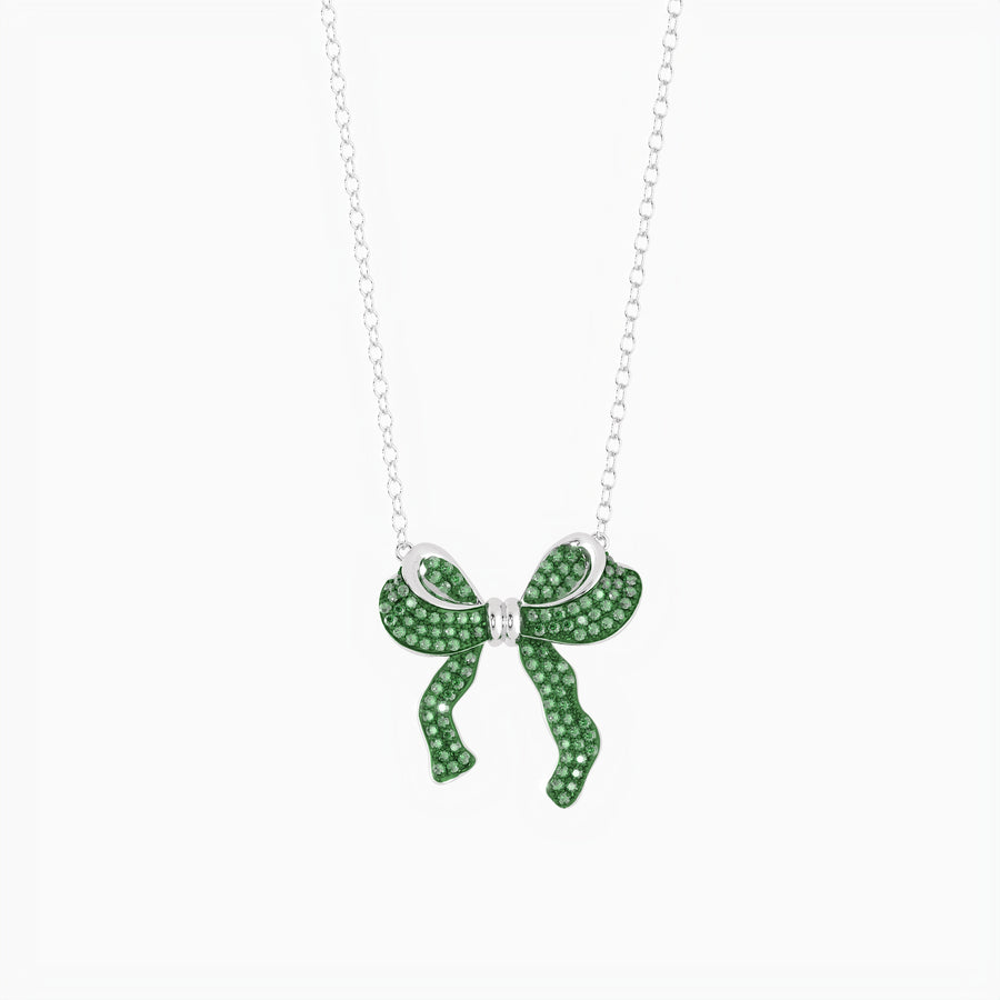 Large Bow Necklace