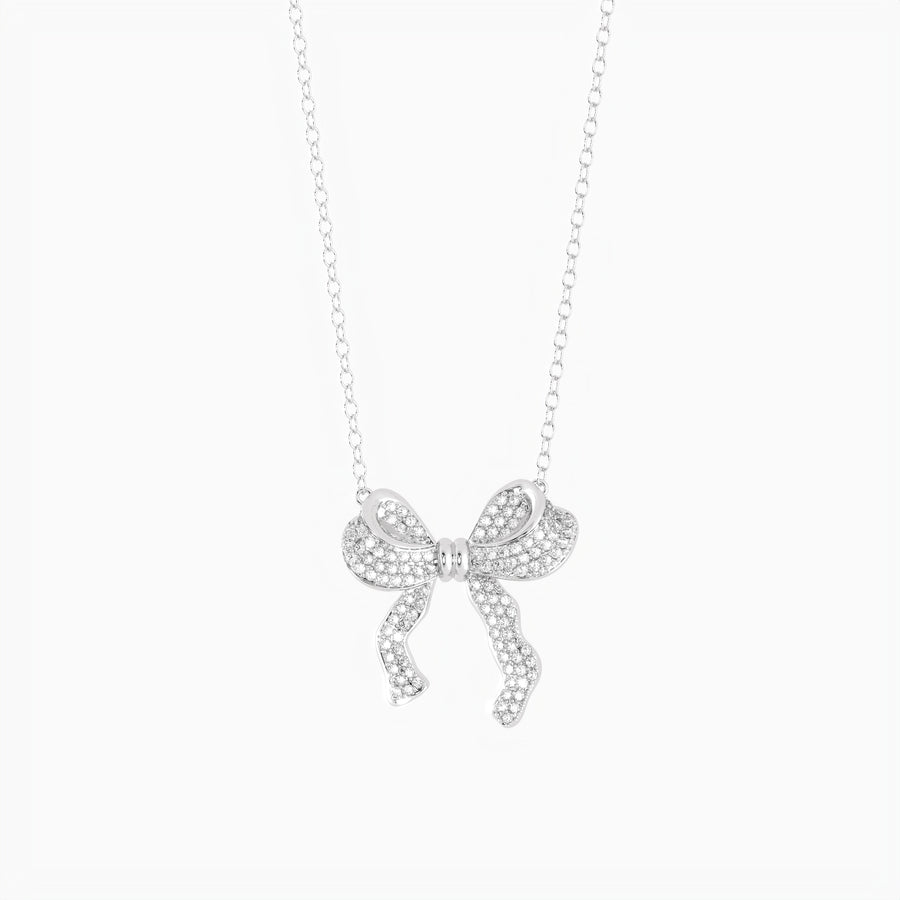 Large Bow Necklace