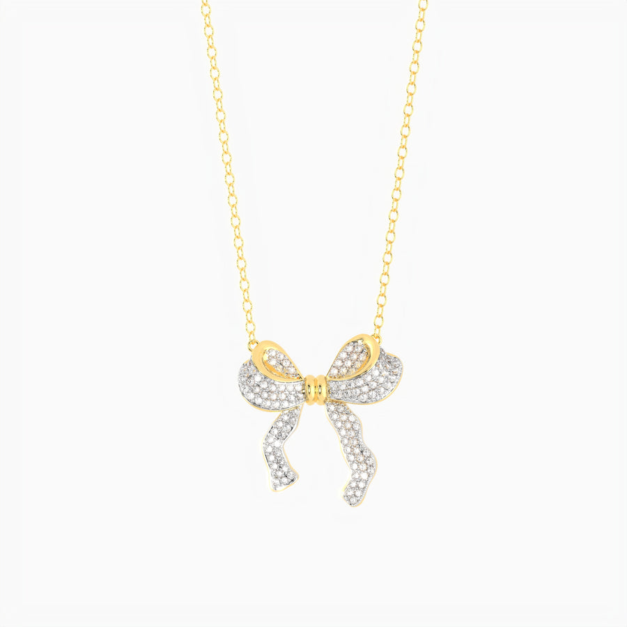 Large Bow Necklace