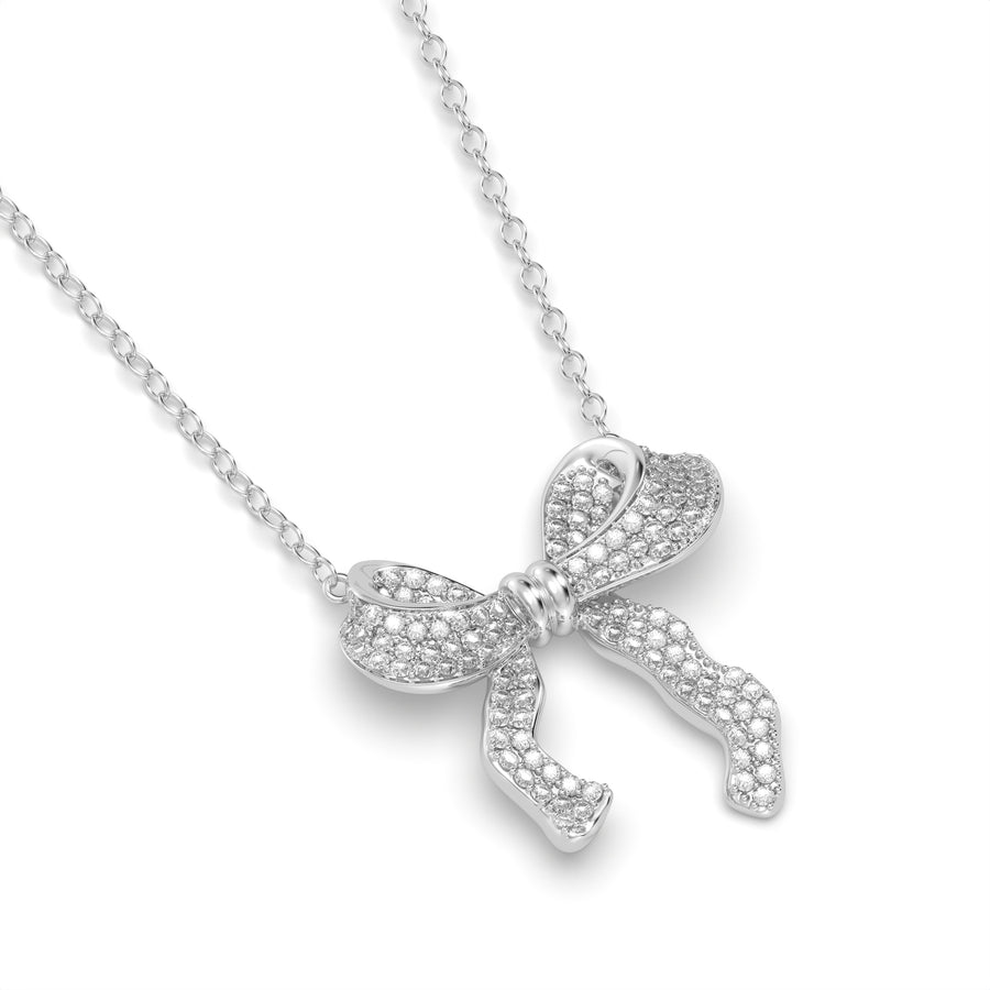Large Bow Necklace