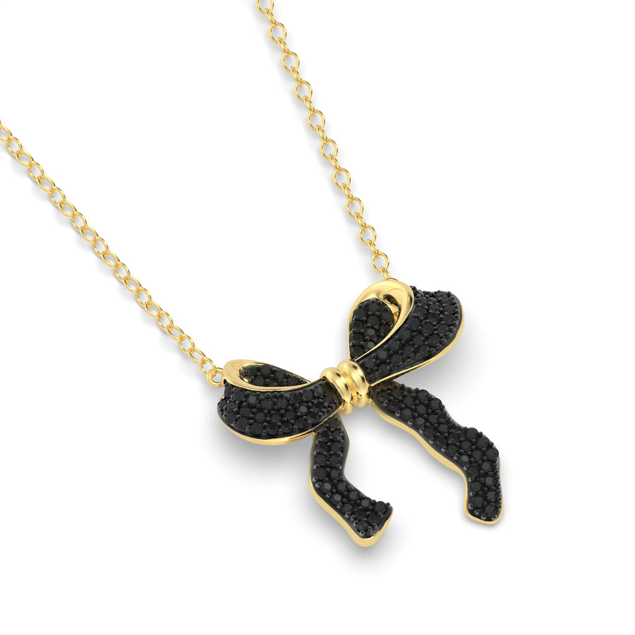 Large Bow Necklace