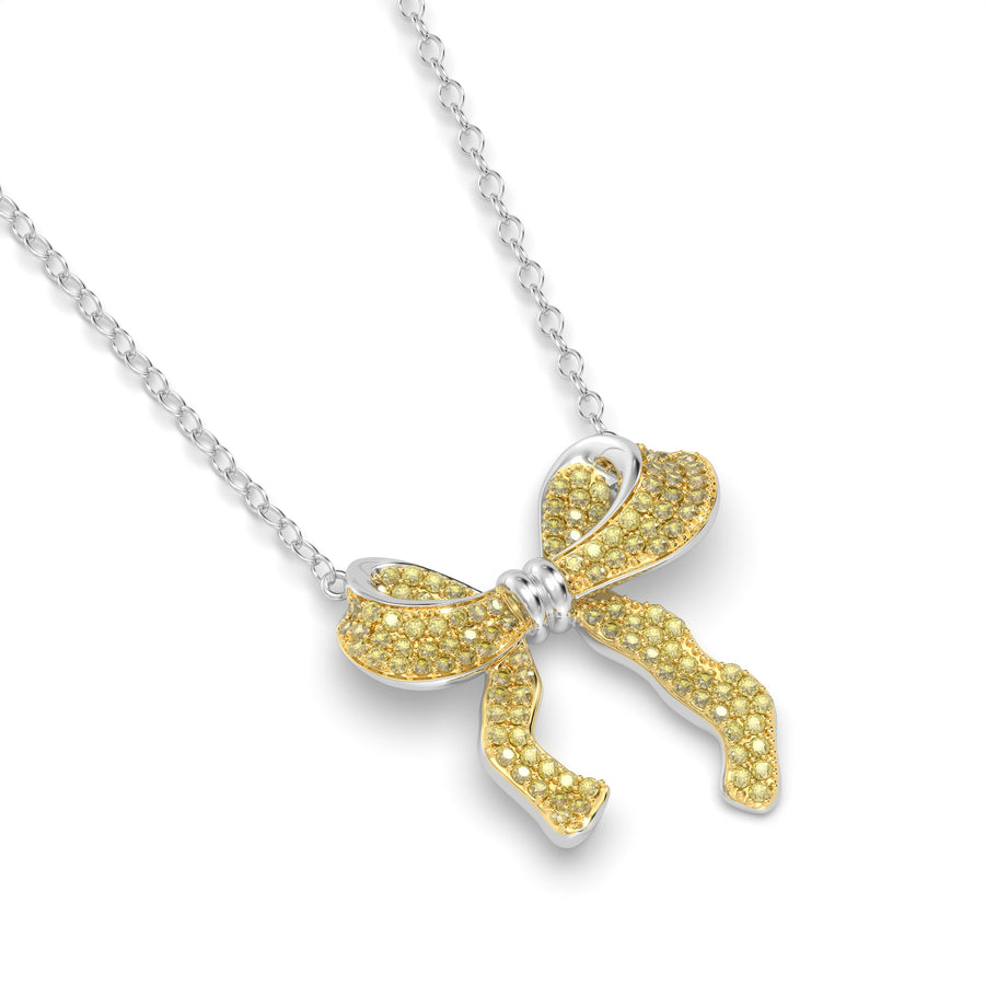 Large Bow Necklace