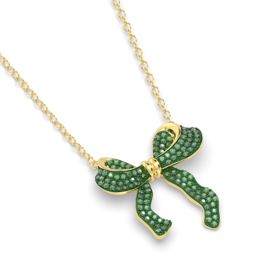 Large Bow Necklace