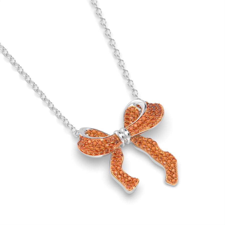 Large Bow Necklace