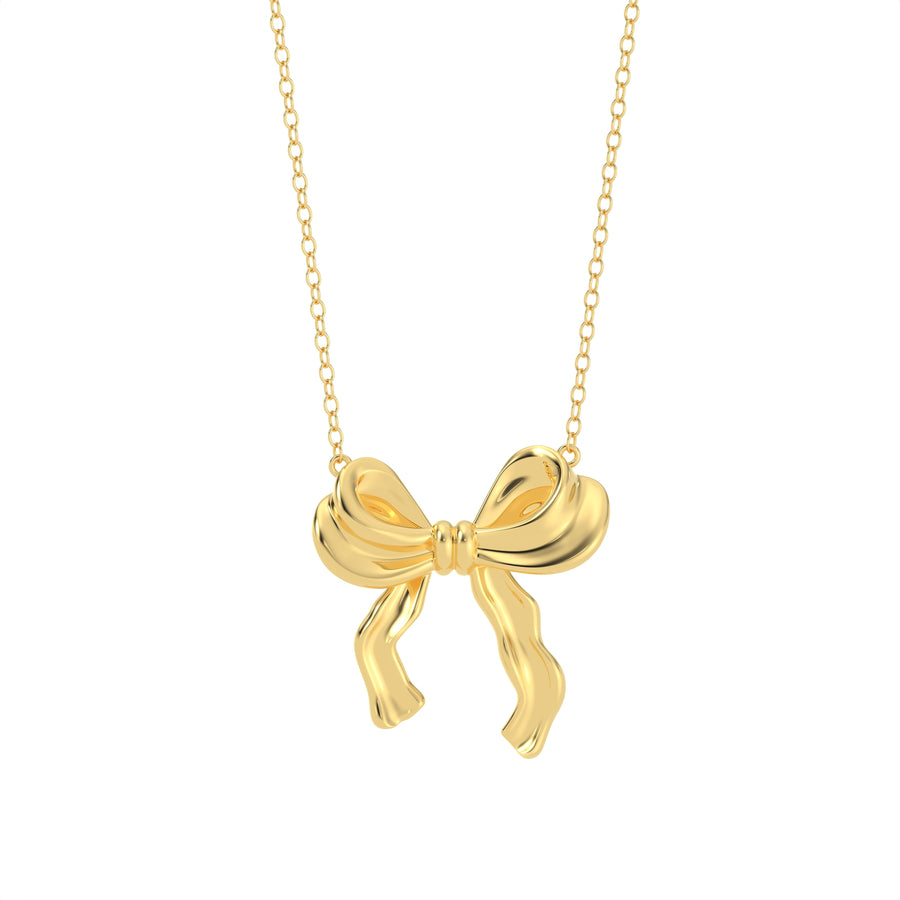 Extra Large Bow Necklace