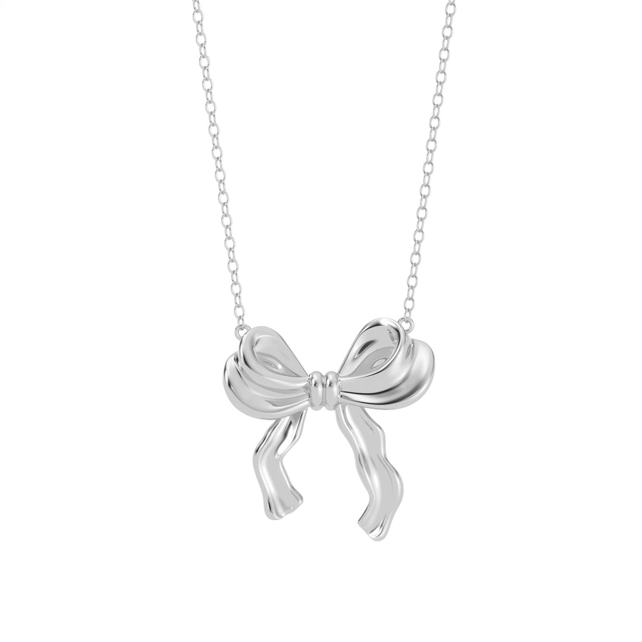 Extra Large Bow Necklace