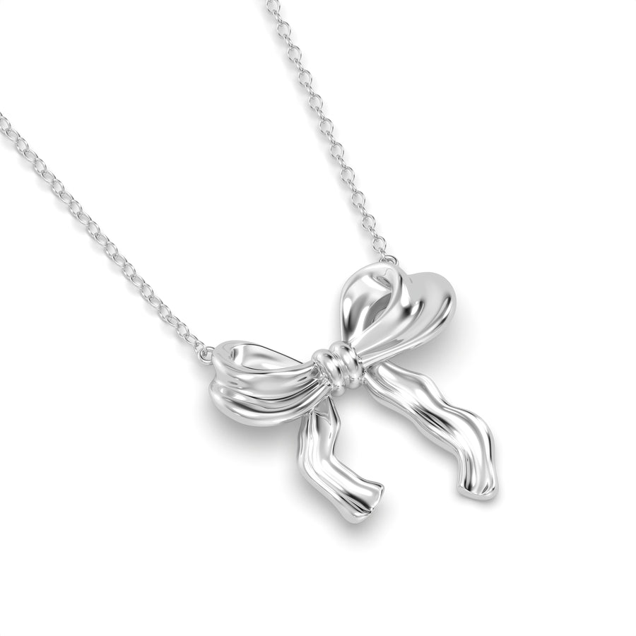 Extra Large Bow Necklace