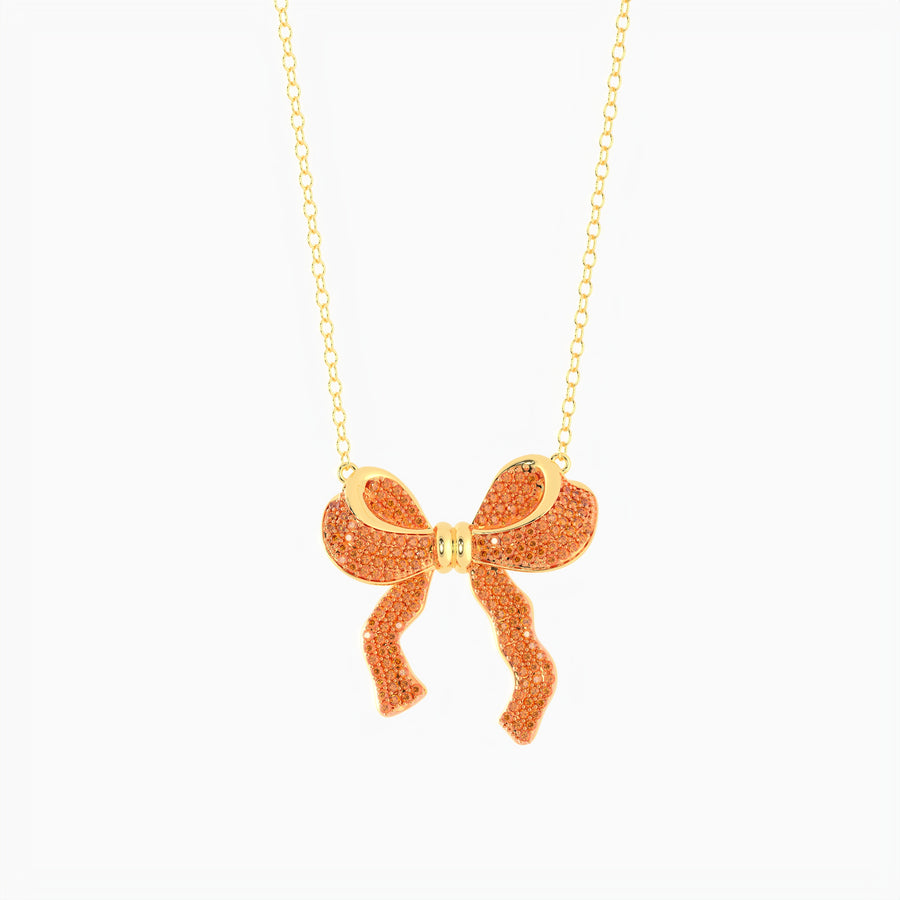 Extra Large Bow Necklace