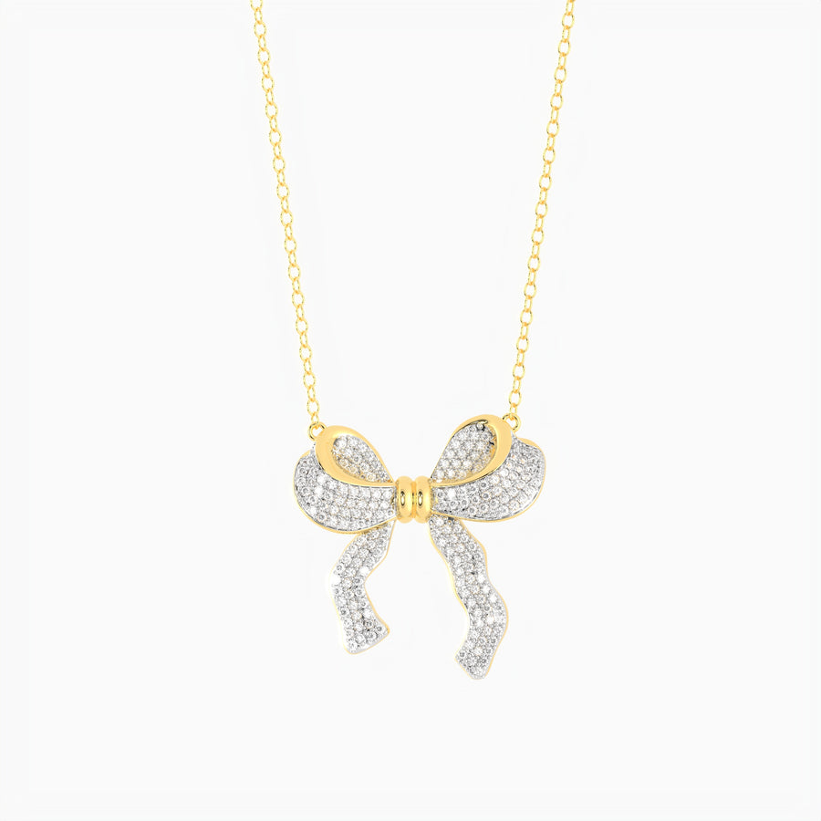 Extra Large Bow Necklace