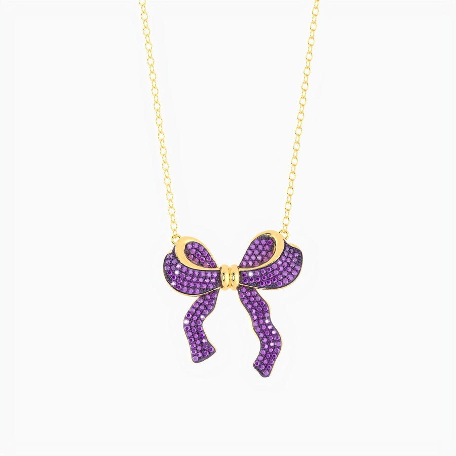 Extra Large Bow Necklace