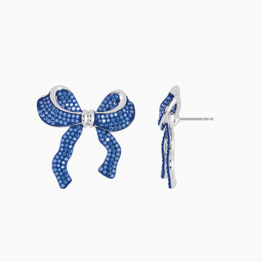Extra Large Bow Stud Earrings