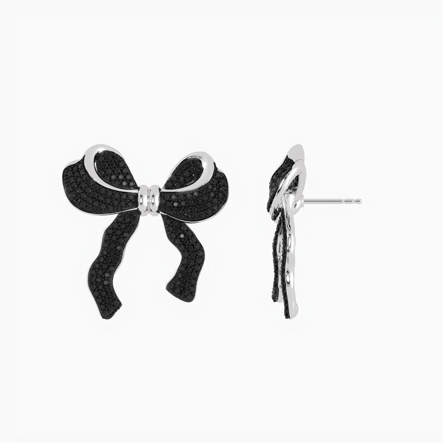Extra Large Bow Stud Earrings