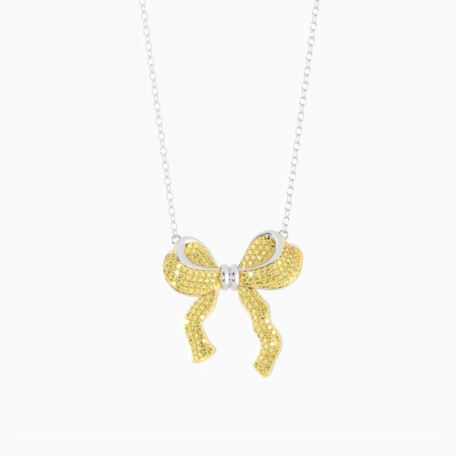 Extra Large Bow Necklace