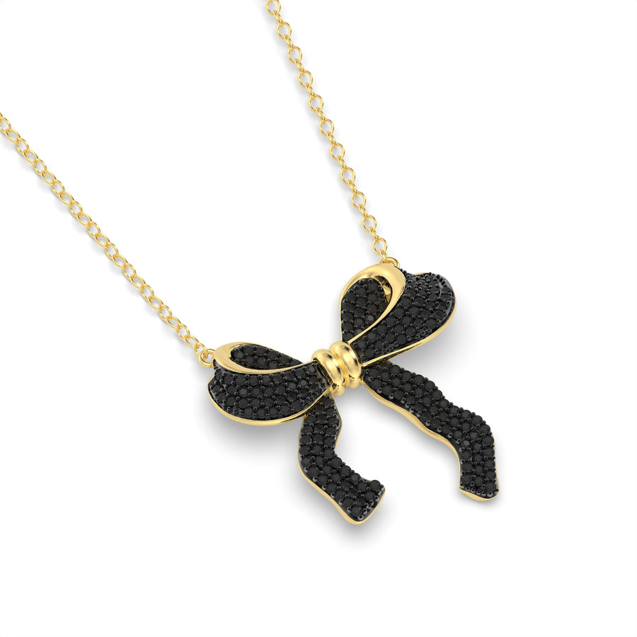 Extra Large Bow Necklace