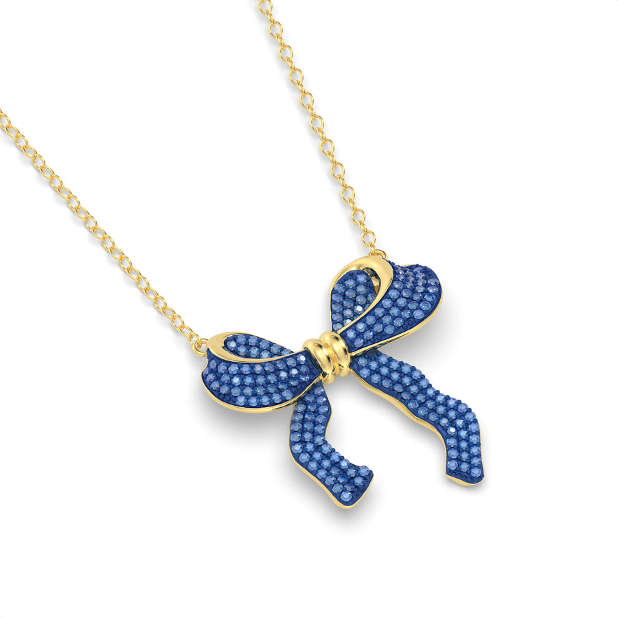 Extra Large Bow Necklace