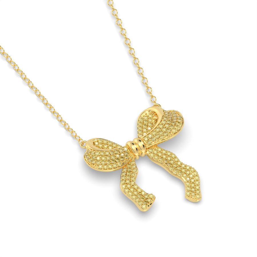 Extra Large Bow Necklace