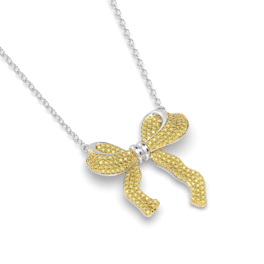 Extra Large Bow Necklace