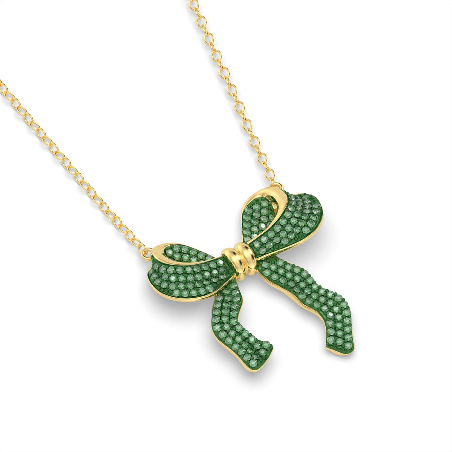 Extra Large Bow Necklace