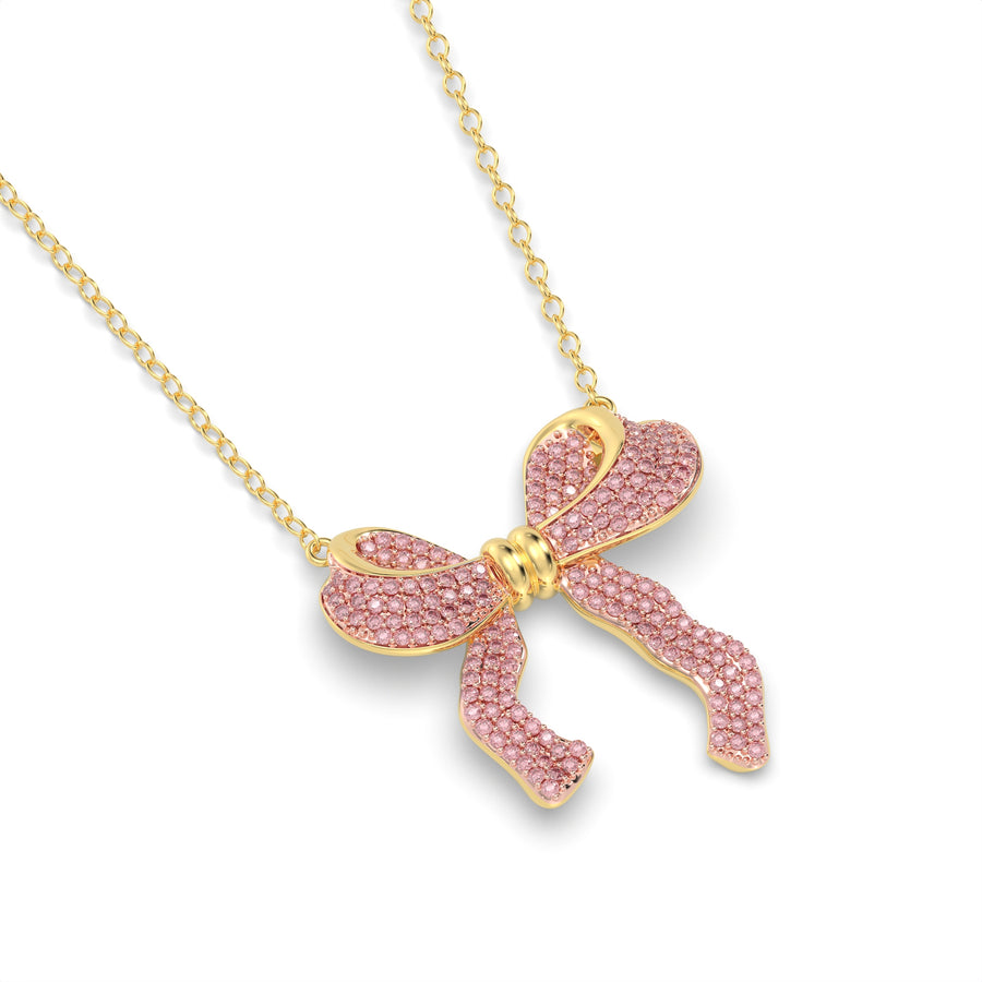Extra Large Bow Necklace