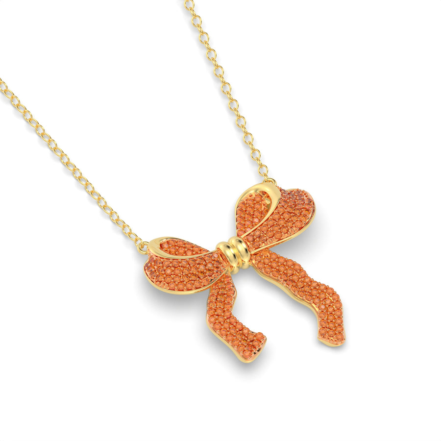 Extra Large Bow Necklace