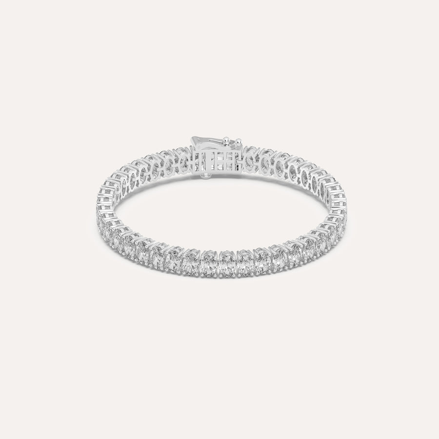Oval Tennis Bracelet