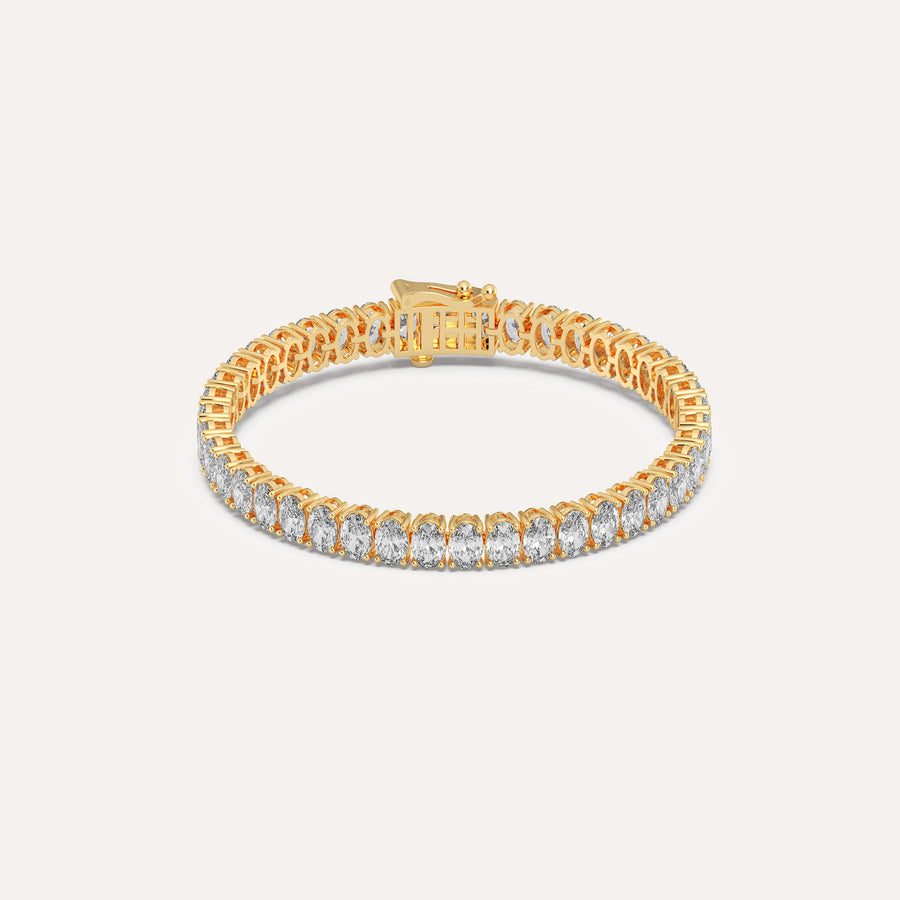 Oval Tennis Bracelet
