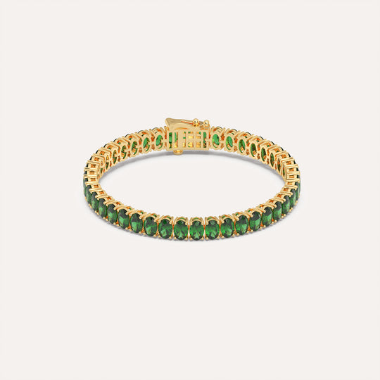 Oval Tennis Bracelet
