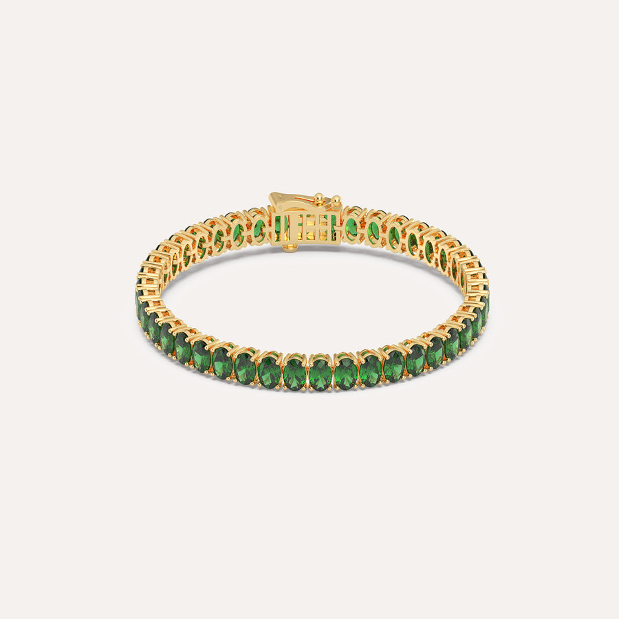 Oval Tennis Bracelet