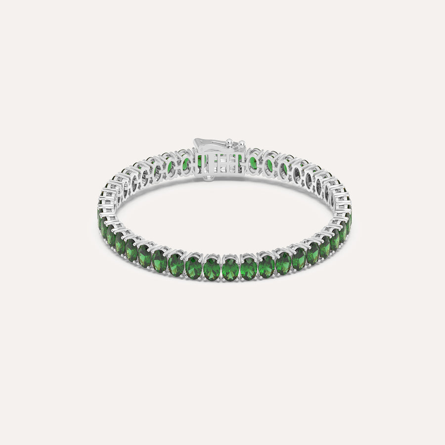 Oval Tennis Bracelet