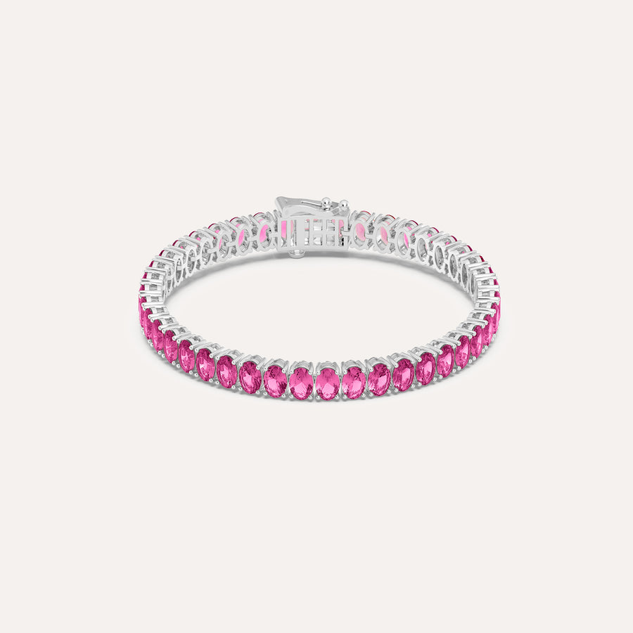 Oval Tennis Bracelet