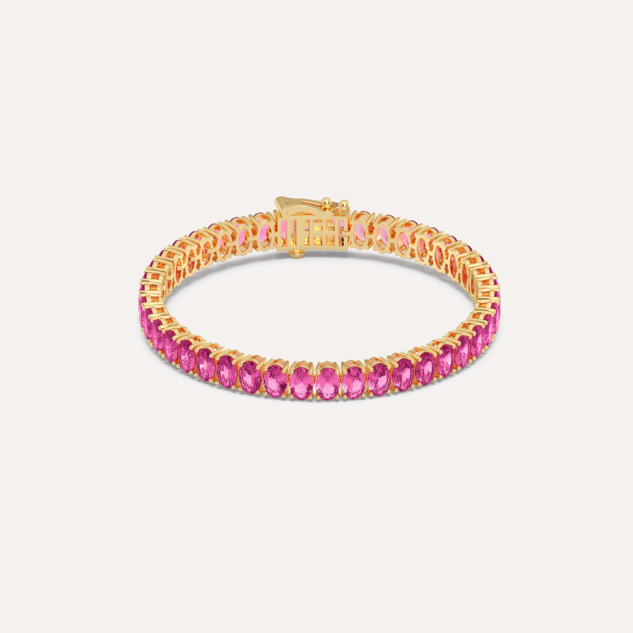 Oval Tennis Bracelet
