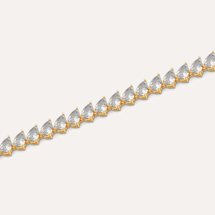 Pear Tennis Bracelet