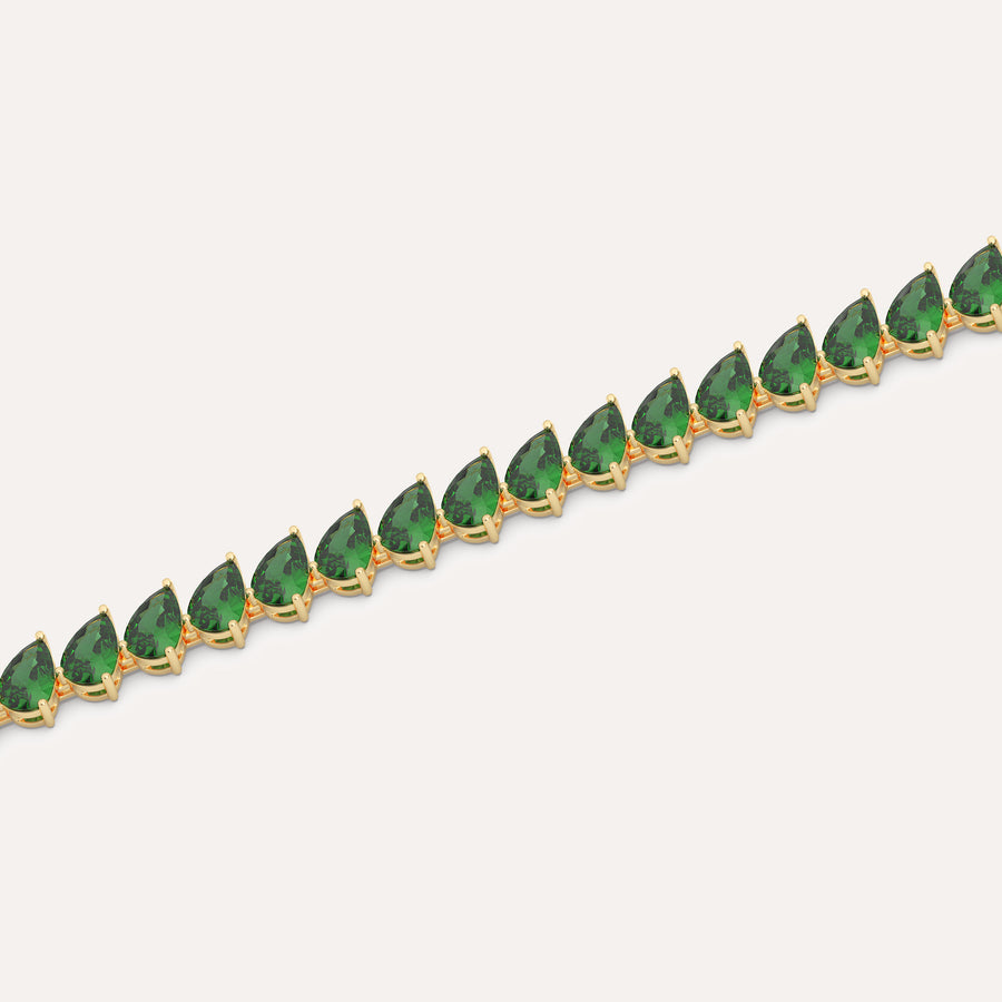 Pear Tennis Bracelet