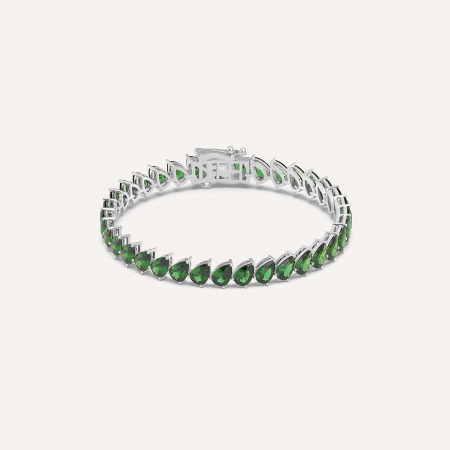 Pear Tennis Bracelet