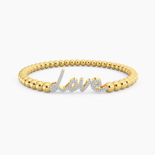 Waterproof Love Beaded Bracelet