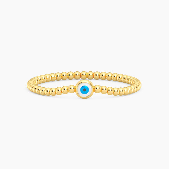 Waterproof Evil Eye Beaded Bracelet
