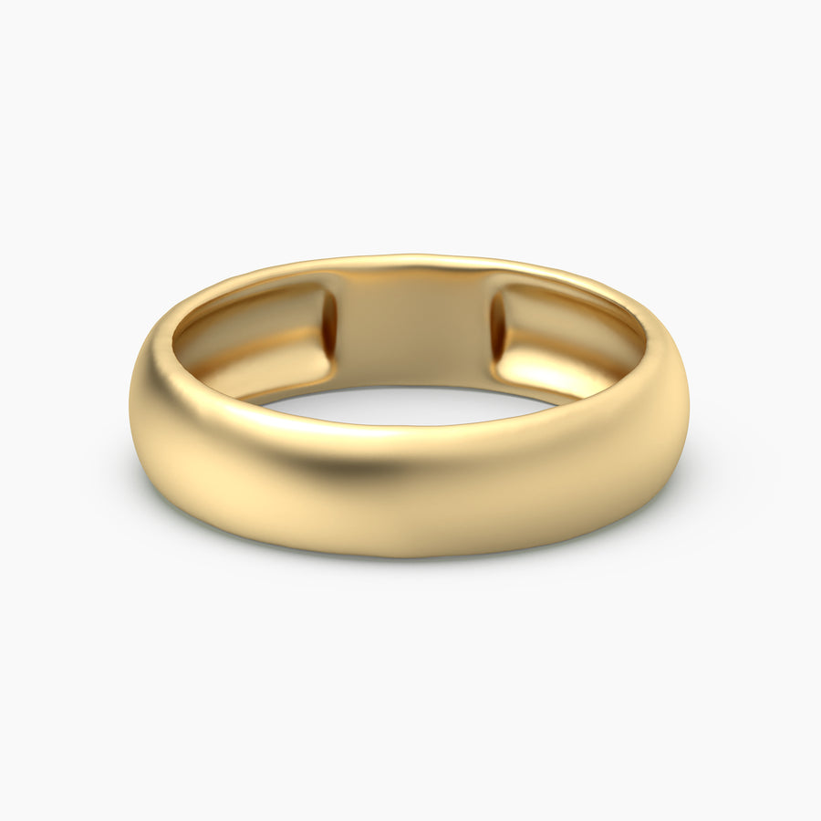 Classic Metal Band Ring