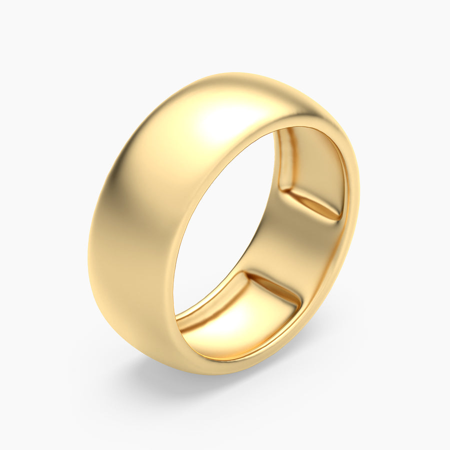 Classic Metal Band Ring