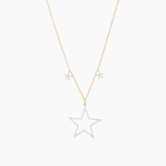 Big Little Stars Chain Necklace