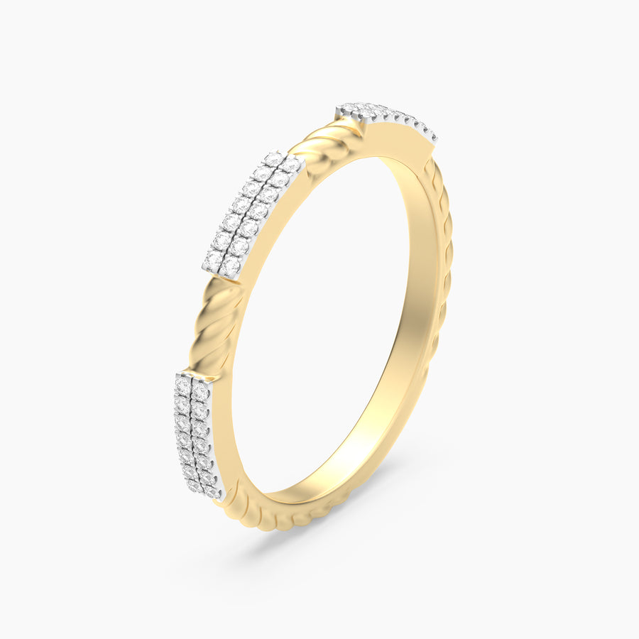 Hello Spring, Rope Stackable Ring