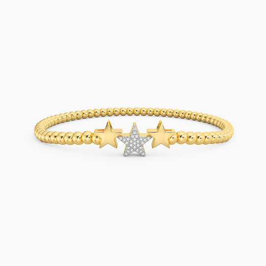 Waterproof Stars Beaded Bracelet