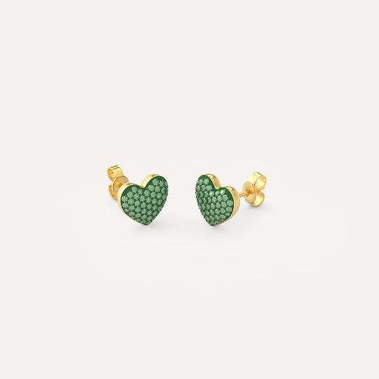 Mini Heart Stud Earring