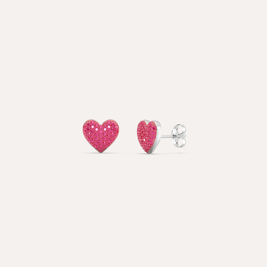 Mini Heart Stud Earring