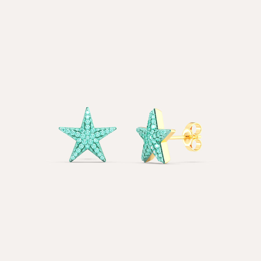 Small Star Stud Earring